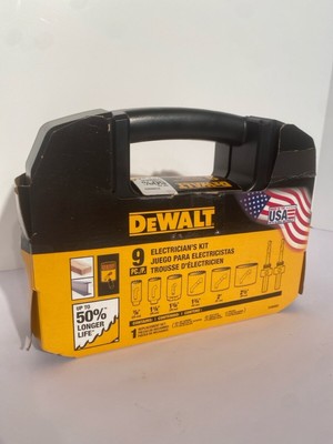 DEWALT 9 PC. HOLE SAW SET D180002