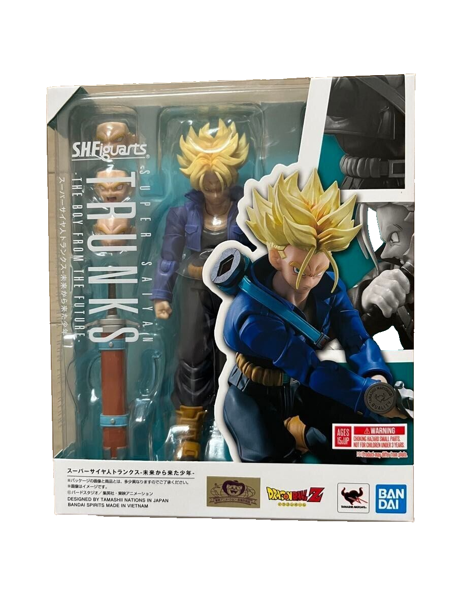 S.H.Figuarts Super Saiyan Trunks Action Figure reissue NEW S.H.Figuarts Super Saiyan Trunks Action Figure reissue NEW