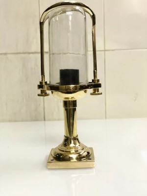 MARITIME VINTAGE STYLE SOLID BRASS MOUNT PASSAGEWAY BULKHEAD LAMP FIXTURE