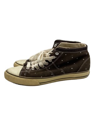 visvim High-Top Sneakers/US9.5/BLK/Cotton