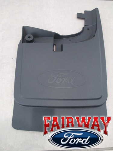 17 thru 22 Super Duty OEM Ford Splash Guard Mud Flap Set 4-pc SRW without Lips