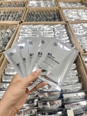 KR.LAB B5 EGF Complex Mask Immediately Hydrates, Premium Korean Cosmetics 5 pcs