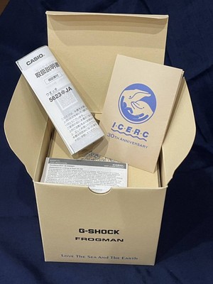 Pre-owned Casio Unused Complete G-shock Frogman Gwf-a1000k-2ajr From Japan Waterproofing