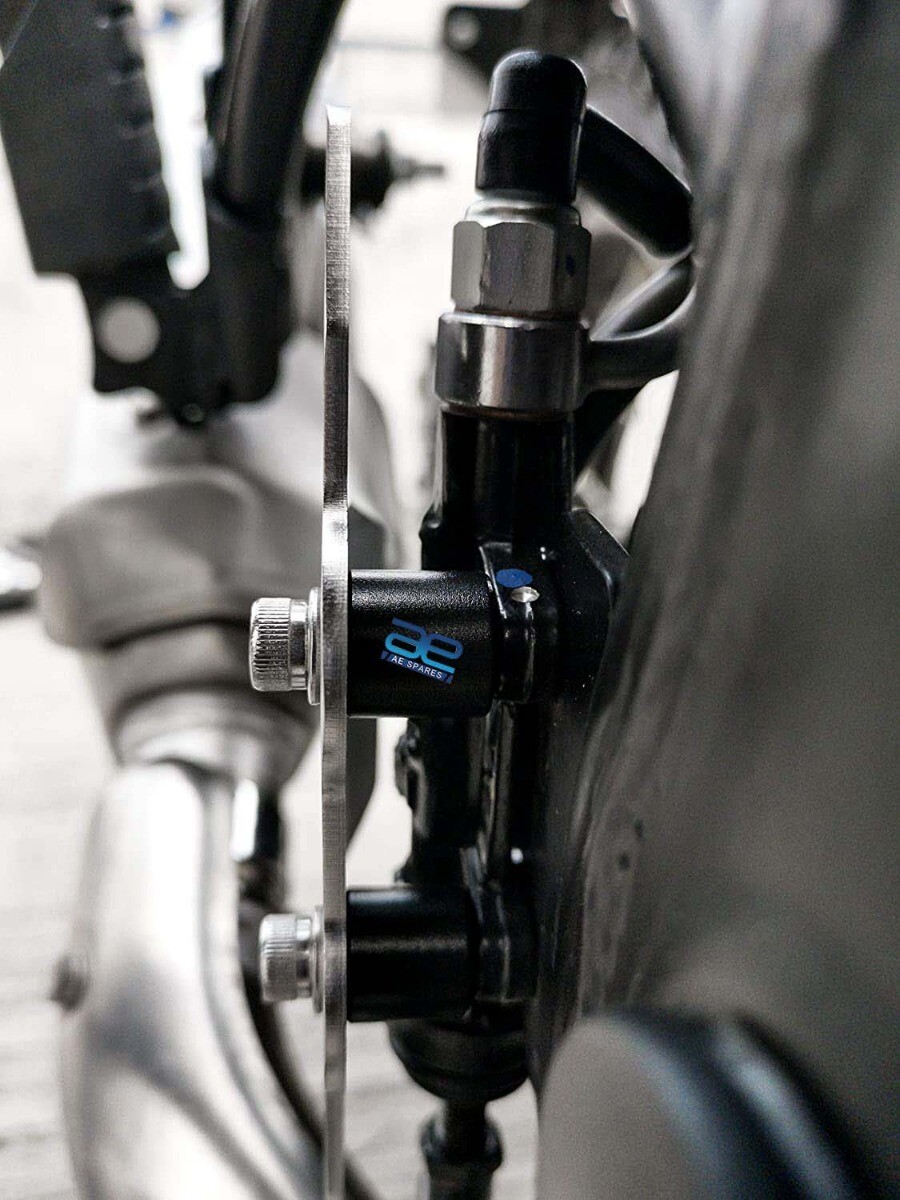 Rear Master Cylinder Protector Heel Plate For Royal Enfield Himalayan 