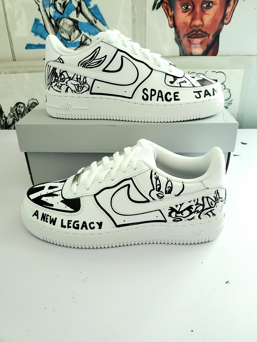 Custom AirForce 1's (Space Jam New Legacy) Edition | eBay