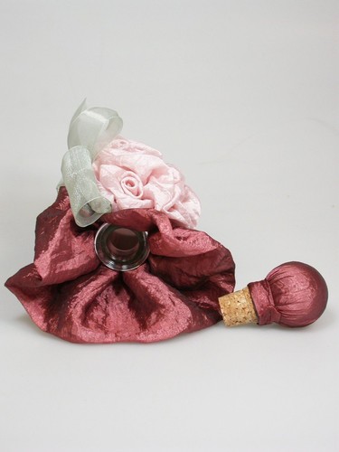 Bride Wedding PERFUME BOTTLE with Dome - One of a Kind - New