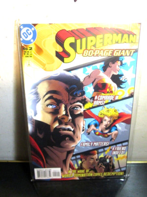 SUPERMAN 80-PAGE GIANT 2 June 1999 DC COMICS WONDER WOMAN BAGGED BOARDED