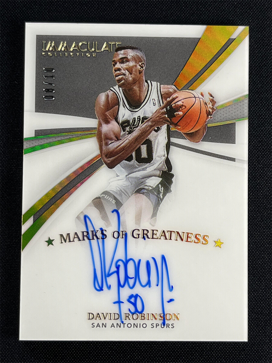 2020-21 Panini Immaculate Collection - Marks of Greatness Gold #MG-DRB ...