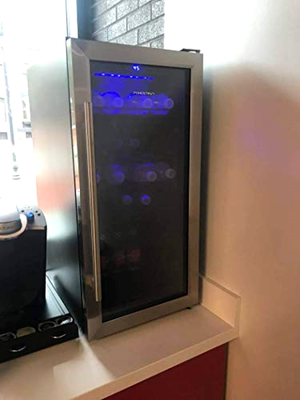 Phiestina PH-CBR100 106 Can Compressor Beverage Cooler Air-Cooled Refrigerator