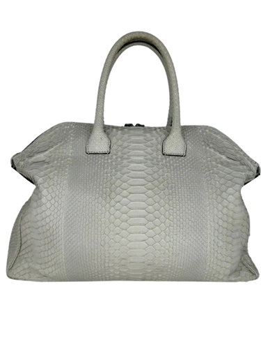 Zagliani Python Large Tomodachi Bowling Bag | eBay