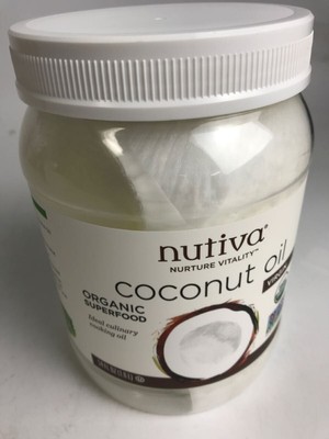 Nutiva Virgin Coconut Oil Organic Superfood - 54 fl oz