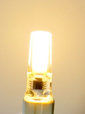 10x 5W COB G4 Led Dimmable White Warm 110V Chandelier light Lamp landscape bulbs