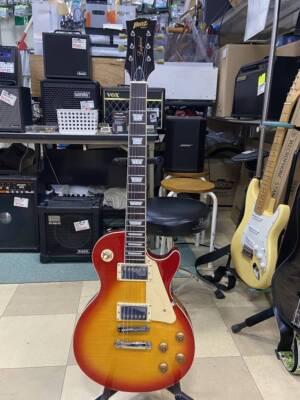BLITZ AriaPro ⅡBLP-450　良品。 Electric Guitar Blitz by Aria Pro II BLP450 Leopard Cherry