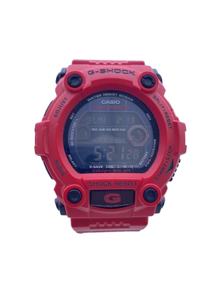 CASIO G-SHOCK GW-7900RD-4JF Red Red Tough Solar Digital CASIO G-SHOCK GW-7900RD-4JF Red Red Tough Solar Digital