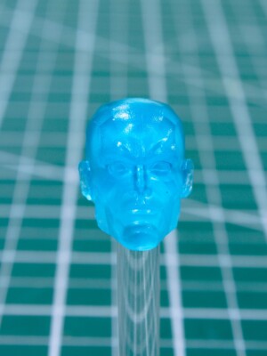Custom Resin Clear Polar cast 6in. scale 1:12 Legends Marvel Iceman