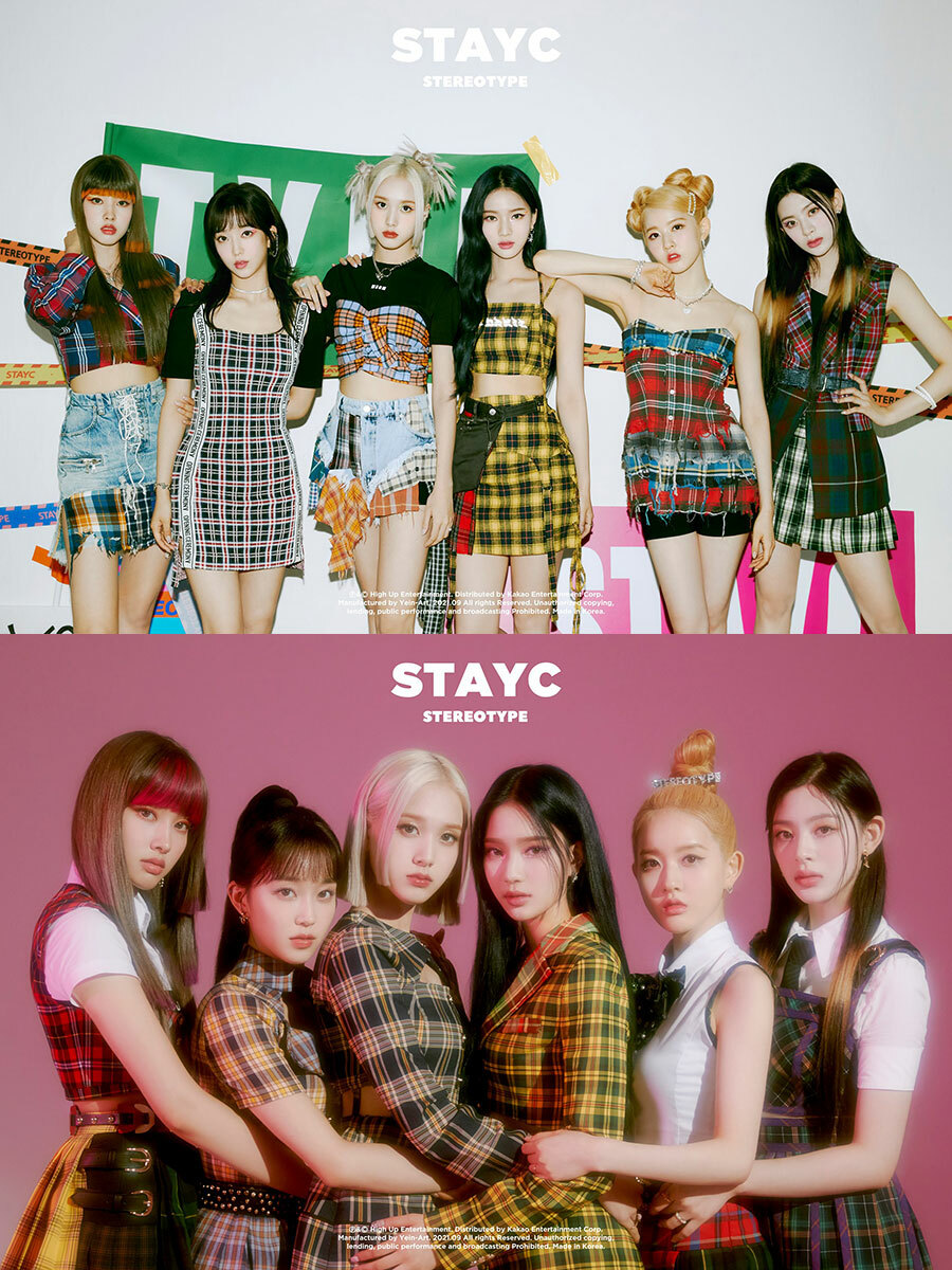 STAYC [STEREOTYPE] Album 2 Ver SET 2CD+POSTER+2 Photo Book+2