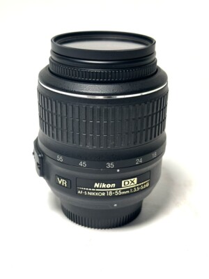 Nikon 18-55mm f/3.5-5.6G VR DX Lens! (WMP010648)