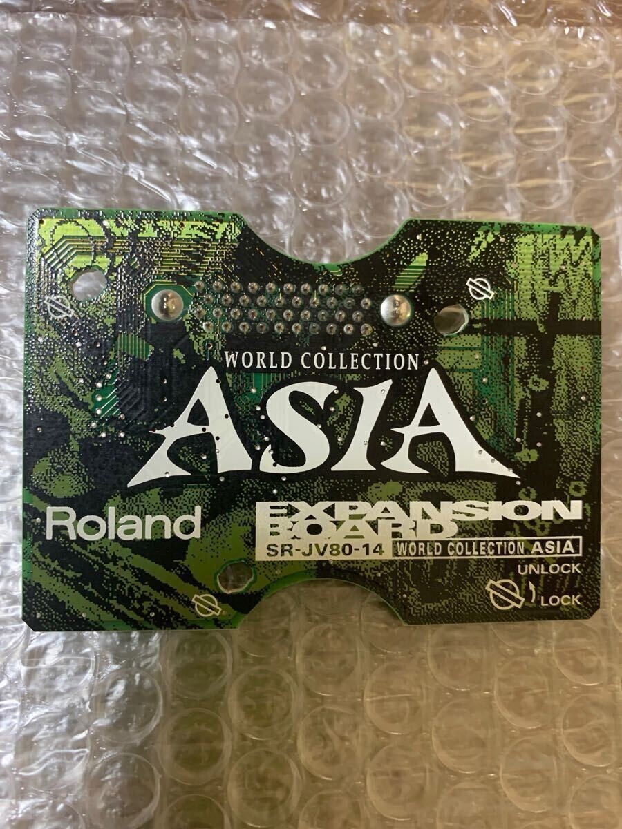 729 Roland エクスパンションボード ASIA SR-JV80-14 Roland SR-JV80-14 World Collection Asia Expansion In