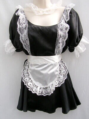 Halloween Costume Upstairs Maid Sexy 4 piece Size Large Very Good