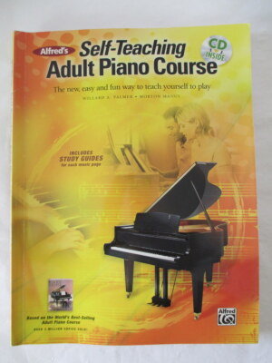 Alfred's  Self-Teaching Adult Piano Course book with cd
