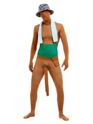 Big Willy Man Tanned Costume