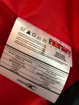 Boy's Kid's Spyder ThermaWeb Polar Puffer Jacket With Hood NWT Size Large