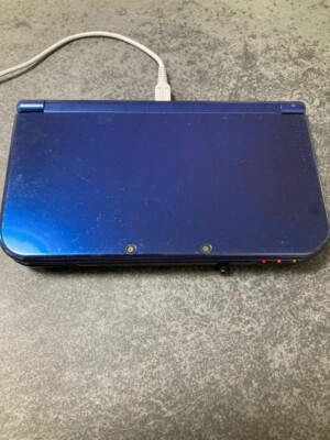 New Nintendo 3DS LL XL console Metallic Blue used japanese ver tested