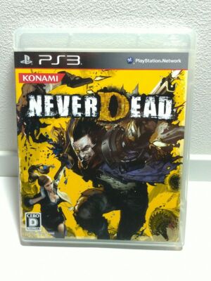 NEVER DEAD PS3 PlayStation 3 KONAMI Action Game BLJM-60354 CERO : D From Japan 4