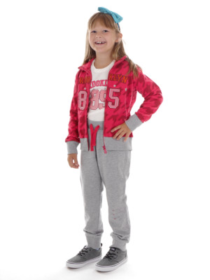 CMP Tracksuit Leisure Suit Tracksuit Pink Shirt Collar Bag