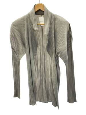 ジャケット・アウター PLEATS PLEASE Mint Tailored Jacket Beige PLEATS PLEASE ISSEY MIYAKE Jacket khaki 3 | eBay