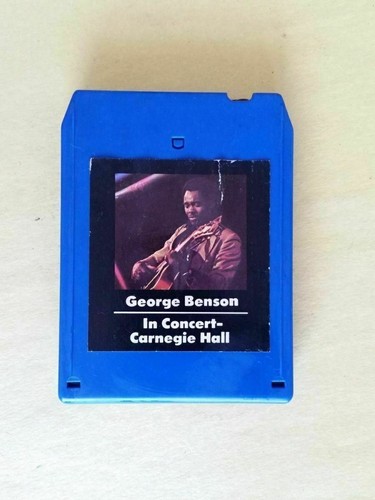 GEORGE BENSON In Concert Carnegie Hall 8 Track Tape 1976 CTI CT8 6072 HT