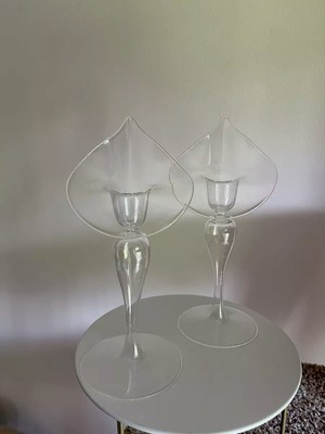 Vintage Jack In The Pulpit Candlesticks