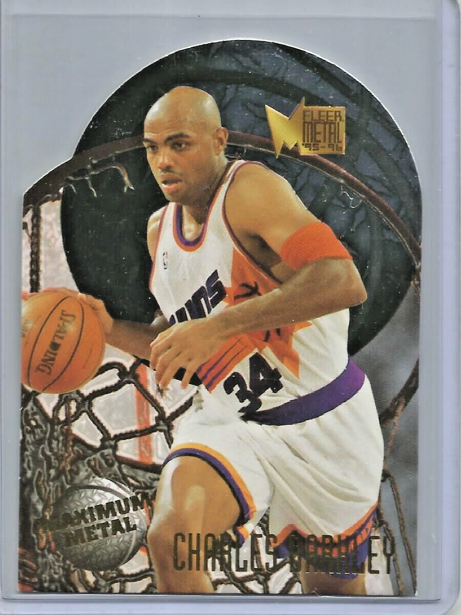 Charles Barkley 1995/96 Fleer Metal Maximum Metal Die-Cut | eBay