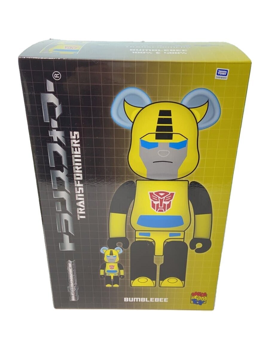 その他 MEDICOM TOY - BE@RBRICK TRANSFORMER BUMBLEBEE 100/400% Medicom BE@RBRICK Transformers: Bumblebee 100％ & 400％ Set