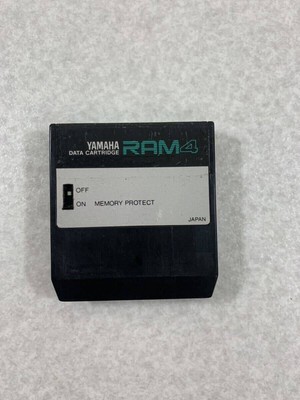 YAMAHA RAM4 DX7 II DATA CARTRIDGE Working used w/BOX
