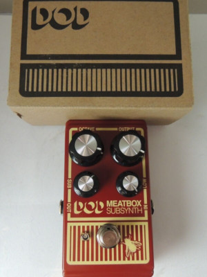 DOD Meatbox RI Sub Synth Bass Octave Effects Pedal Free USA Ship