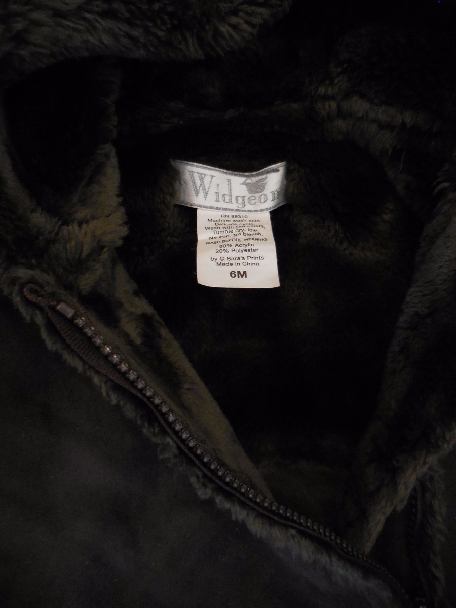 Widgeon Brown Faux Shearling Baby Bunting 6 Months Nordstrom Preowned