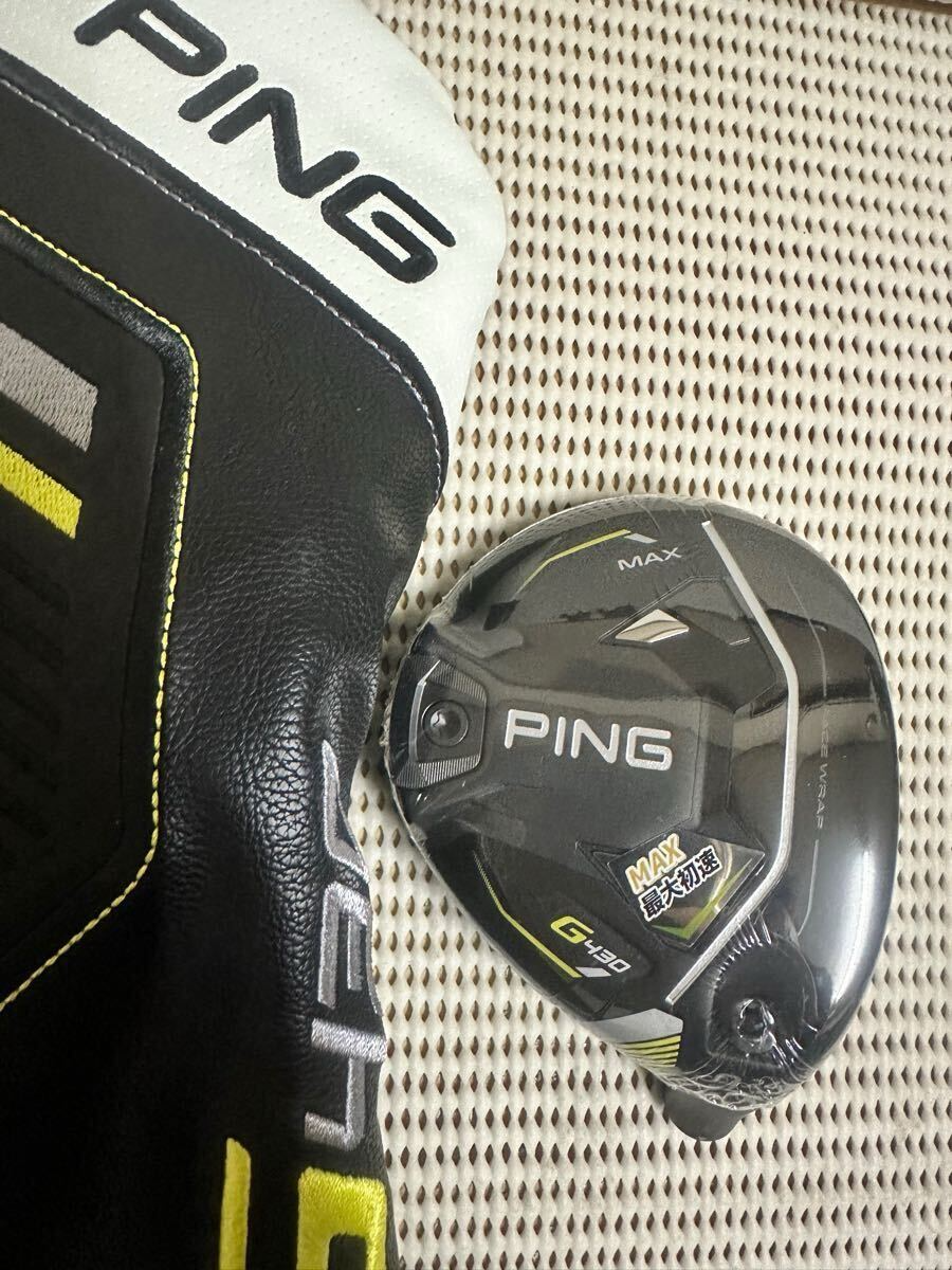 Ping×G430 MAX 9W 24 NEW Ping G430 MAX 9W 24 Fairway Wood Head Only w/HC Right
