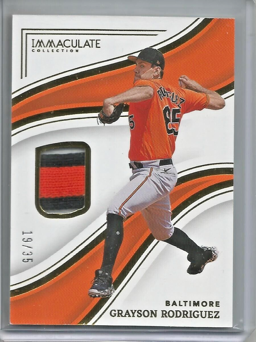 Grayson Rodriguez 2023 Panini Immaculate Collection Game
