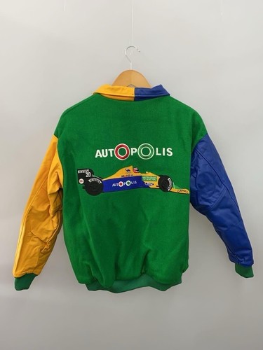 Vintage 90's Benetton Formula 1 Racing Team Jacket Autopolis