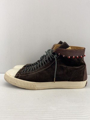 visvim   kiefer hi reno   high top sneakers   US8.5   BRW   velour