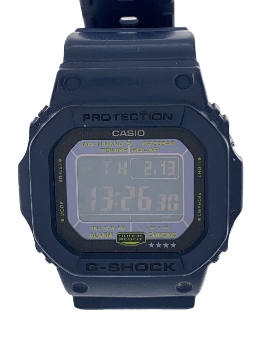G-SHOCK【GW-M5610NV-2JF】 CASIO G-SHOCK GW-M5610NV-2JF Navy Resin Tough Solar Digital