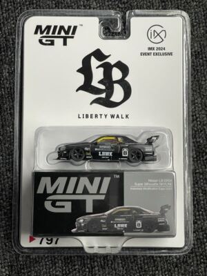 ミニカー MINI GT Nissan ER34 IMX (107/400) Mini GT 1:64 Nissan Z LB-NATION WORKS Seiran Blue #732 | eBay