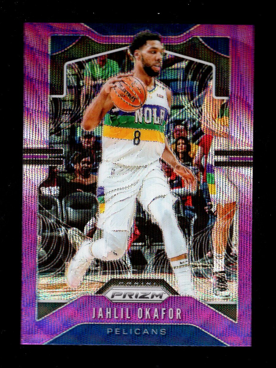 2019-20 PRIZM PURPLE WAVE #171 JAHLIL OKAFOR NEW ORLEANS 2019-20 PRIZM PURPLE WAVE #171 JAHLIL OKAFOR NEW ORLEANS