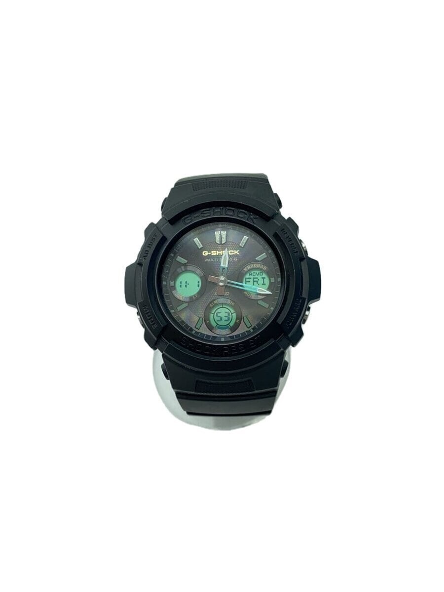 CASIO G-SHOCK AWG-M100RC-1AJF Black Resin Solar Digital