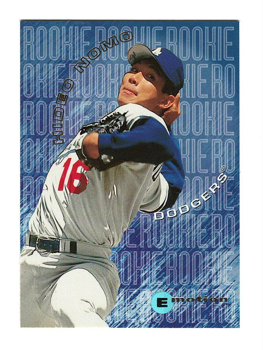 Hideo Nomo Insert 1995 Emotion Rookies 9 Baseball CardのeBay公認海外通販｜セカイモン