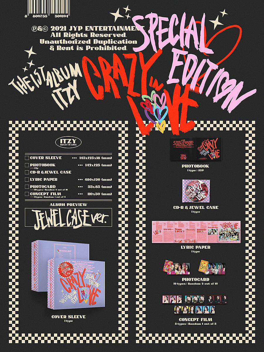 【SG Shopee リュジン】ITZY crazy in love 公式トレカ SG Shopee リュジン】ITZY crazy in love 公式トレカ SG Shopee