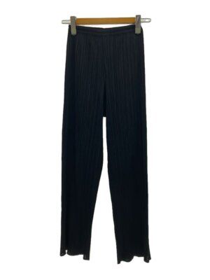 PLEATS PLEASE ISSEY MIYAKE ◇ Bottom / 1 / Polyester / BLK
