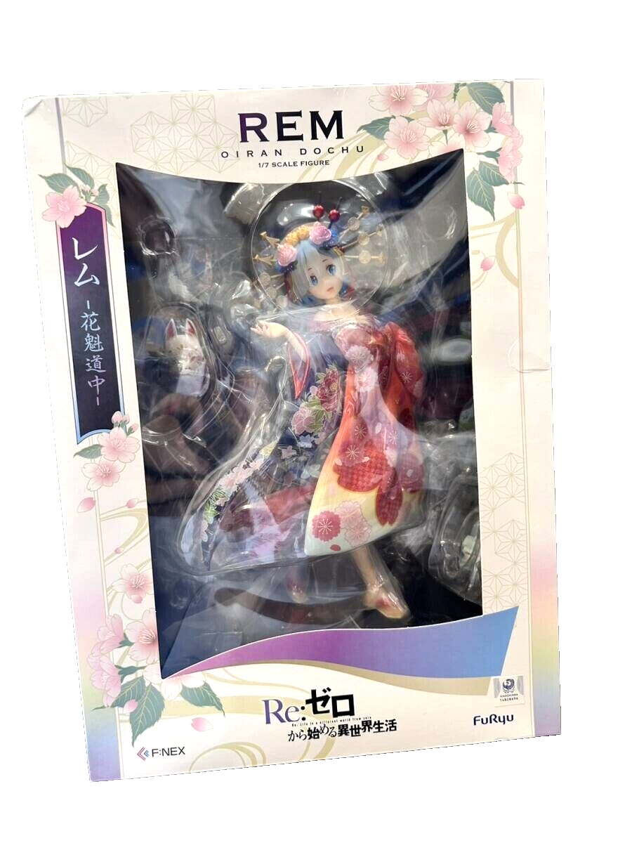 F:NEX Re:Zero Rem Oiran Dochu Kimono Ver. 1/7 scale FURYU F:NEX Re:Zero Rem Oiran Dochu Kimono Ver. 1/7 scale FURYU