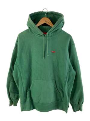 Supreme small box logo Hoodie green Used | eBay